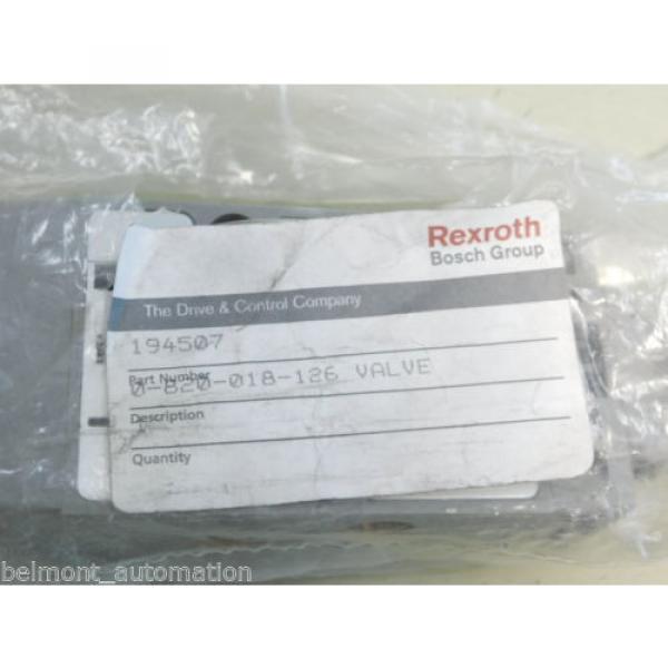 BRAND Greece Mexico NEW - Rexroth Bosch 0-820-018-126 (194507) Solenoid Valve #2 image