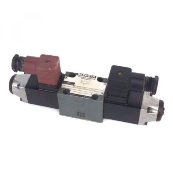 REXROTH France Canada 4WE6E51/AG24NZ45V CONTROL VALVE W/ GU35-4-A-310 COILS &amp; GDM CONNECTORS #1 image