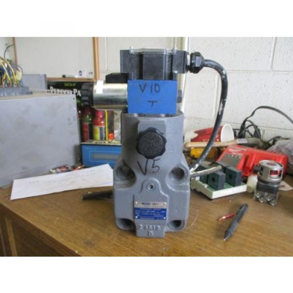 TOKYO Australia USA KEIKI PRESSURE RELIEF VALVE WITH REXROTH SLENOID VALVE TCG30-10-BV-12 #1 image