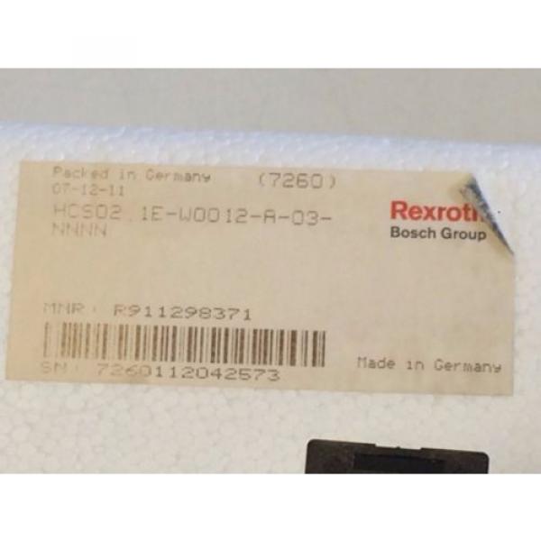 NEW Italy Dutch IN BOX BOSCH REXROTH INDRADRIVE SERVO DRIVE HCS02.1E-W0012-A-03-NNNN #4 image