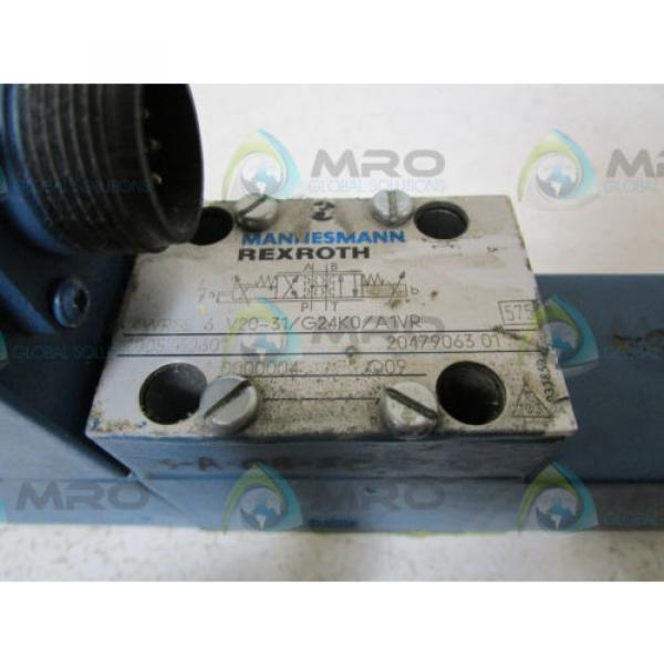 REXROTH Greece Greece 4WRSE6V20-31/G24K0/A1VR VALVE *USED* #4 image