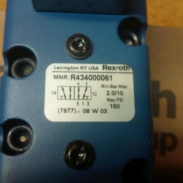 Rexroth ceram valvesset of 2R434000061/GS02001204141 origin #7 image