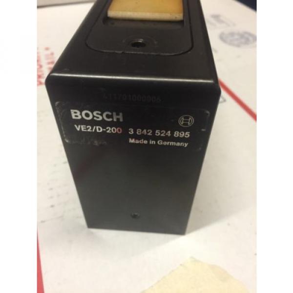 BOSCH Italy USA REXROTH VE2/D-200 PNEUMATIC STOP GATE Part 3 842 524 895 Warranty! #2 image