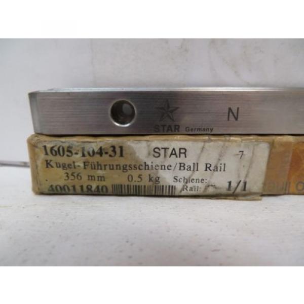 Origin REXROTH STAR LINEAR BEARING RAIL 1605-104-31 356MM 40011840 #2 image