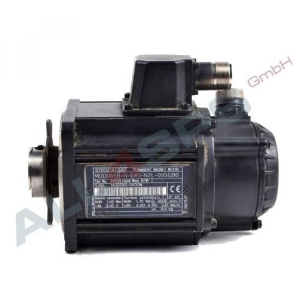 BOSCH Korea Japan REXROTH INDRAMAT DREHSTROMSERVOMOTOR, MDD065B-N-040-N2L-095GB0 GEBRAUCHT #1 image