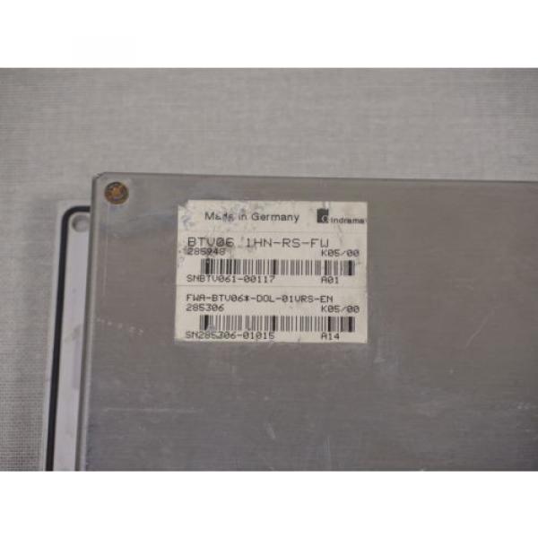 Indramat Rexroth System 200 BTV061HN-RS-FW panel #10 image