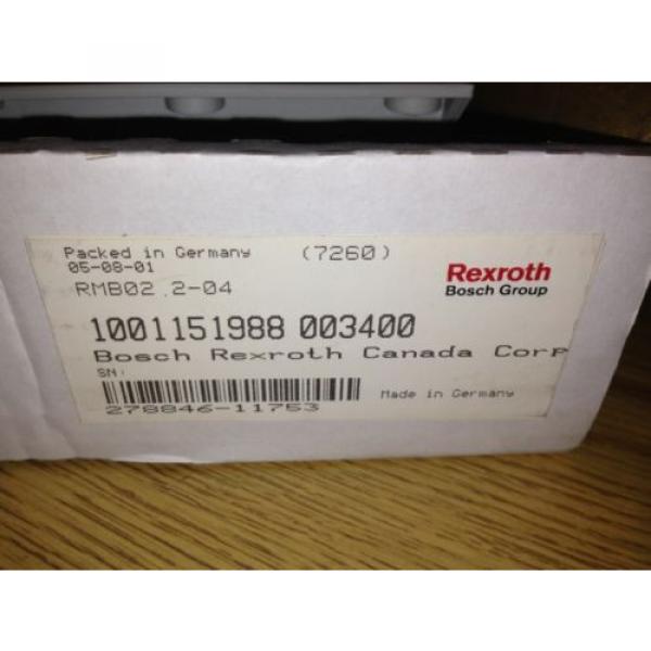 REXROTH Singapore china RMB02.2-04 BASE PLATE 1001151988, RMB02204, SHIPSAMEDAY  #1615B #6 image