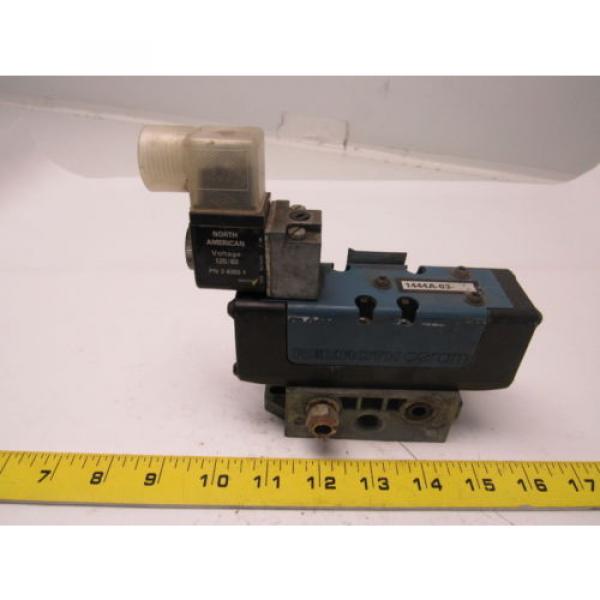 Rexroth Ceram L694 1444A-03-3 Pneumatic valve w/solenoid #3 image