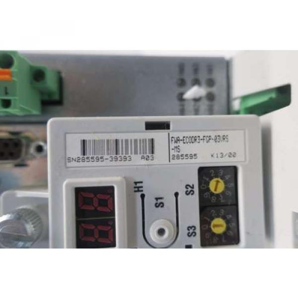 Origin REXROTH INDRAMAT DKC063-040-7-FW 0-480V-AC SERVO DRIVE D550374 #8 image