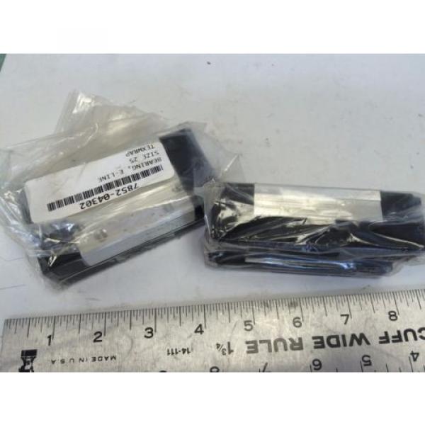 NEW Egypt USA LOT 2 REXROTH R203229510 AEF02266,SIZE 25 TEXWRAP THK LINEAR BEARING  EB #1 image