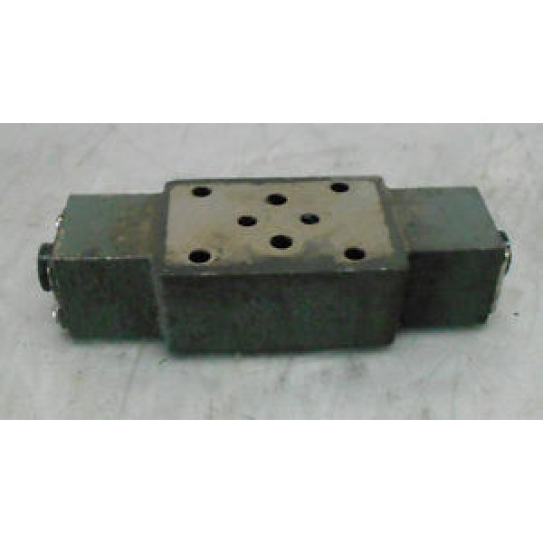 Uchida-Rexroth India Mexico Hydro Norma Z2FS 6-31 Solenoid Check Valve Base Block, Used #1 image