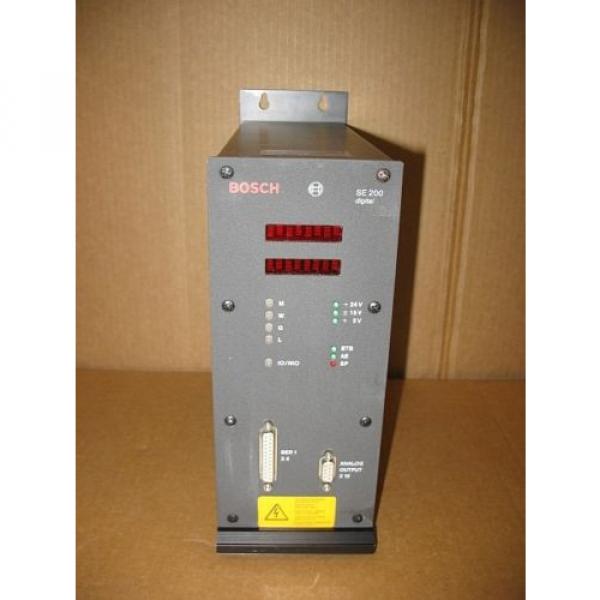 Bosch Singapore Canada Rexroth SE200 CNC Servo Controller 0 608 830 123 #1 image