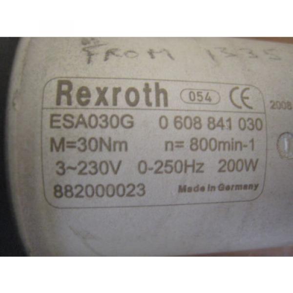 REXROTH Australia china ESA030G 0608841030 3/8&#034; RIGHT ANGLE NUTRUNNER ERGOSPIN GRIPLINE USED #2 image