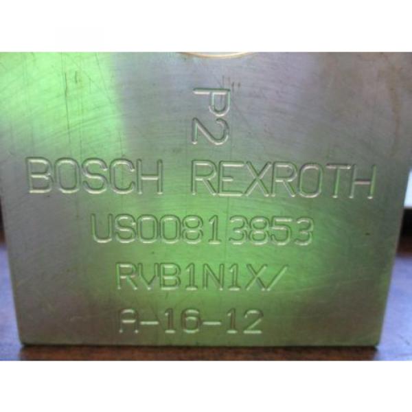 Origin BOSCH REXROTH ASSEMBLY US00813853 #2 image