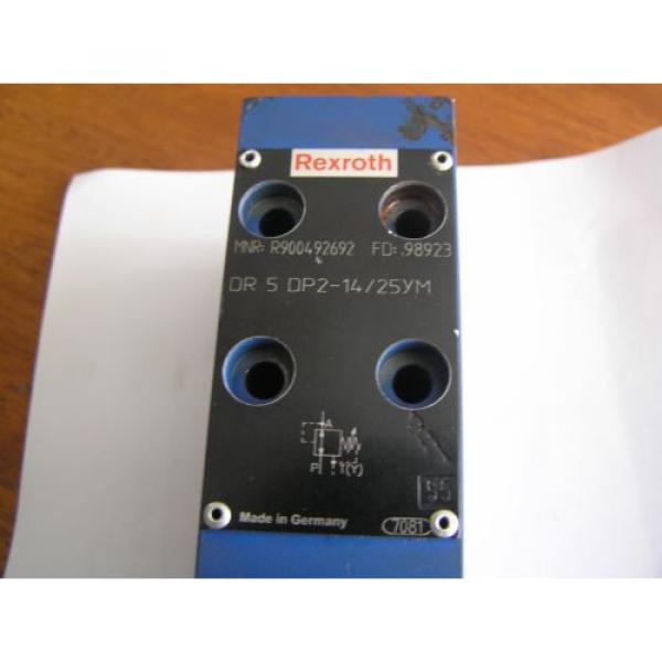 Rexroth DR 5DP 2-14 / 25YM way valve control valve hydraulic valve MNR: R9004926 #2 image