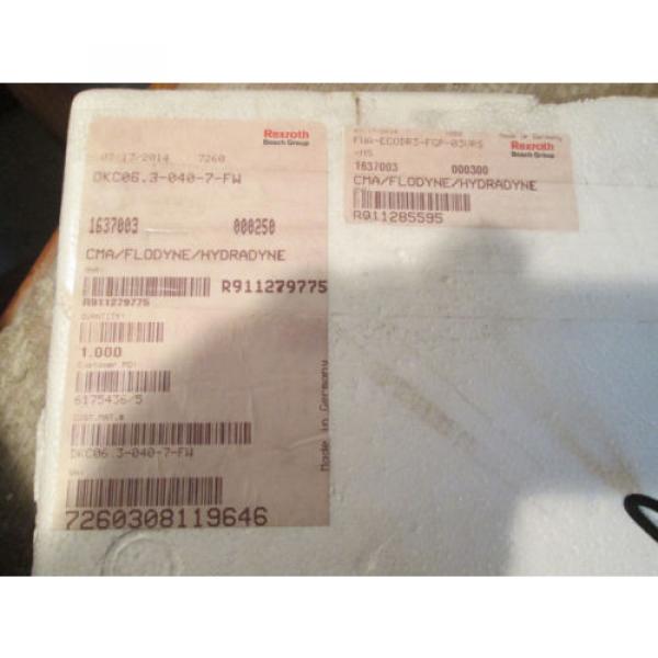 Origin IN BOX BOSCH REXROTH INDRAMAT SERVO DRIVE DKC063-040-7-FW / R911279775 #11 image