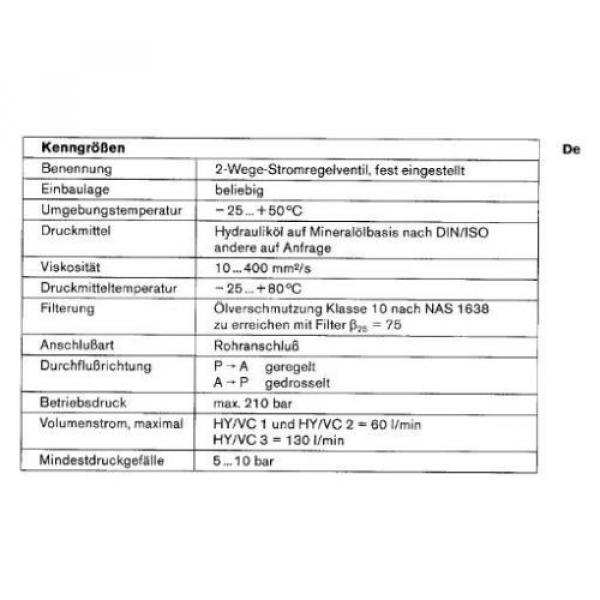 Bosch USA china Rexroth 2 Wege Stromregelventil 0533100010 RAR  max. 210 bar Ventil Magnet #4 image