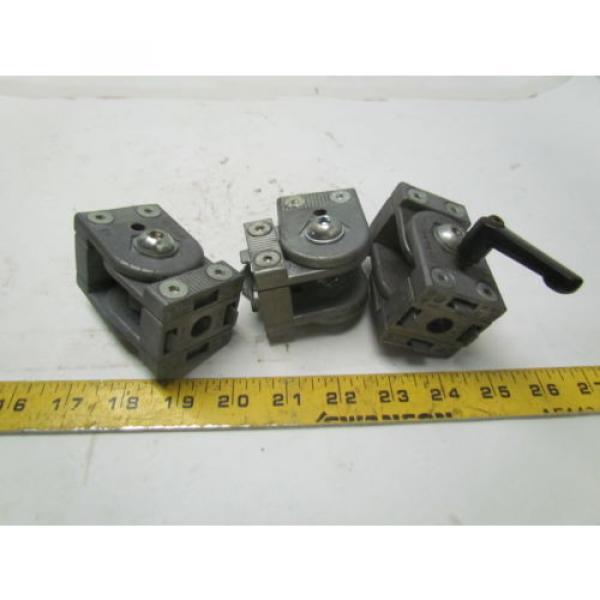 Bosch Italy china Rexroth 3 842 502 680 aluminum framing multi-angle connectors lot of 3 #2 image