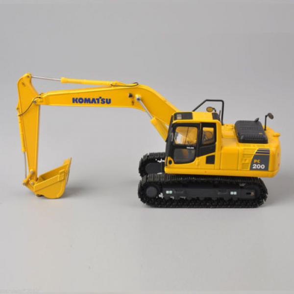 NEW Komatsu PC200 Excavator 1:50 Scale DieCast Metal Model #7 image