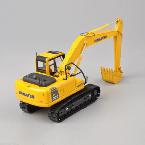 NEW Komatsu PC200 Excavator 1:50 Scale DieCast Metal Model #8 image