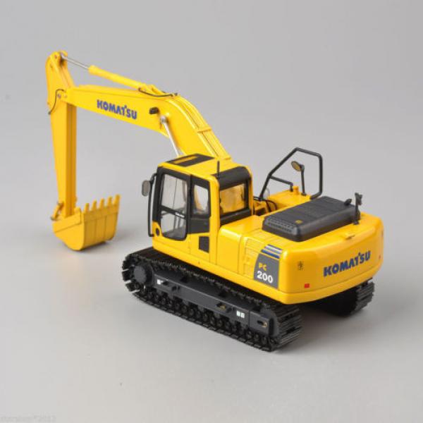 NEW Komatsu PC200 Excavator 1:50 Scale DieCast Metal Model #9 image