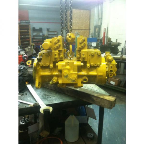 komatsu pc 150-5 main hydrulic pump #1 image