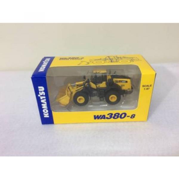 NEW Komatsu Official Wheel Loader diecast model WA380-8 1/87 F/S from JAPAN #1 image