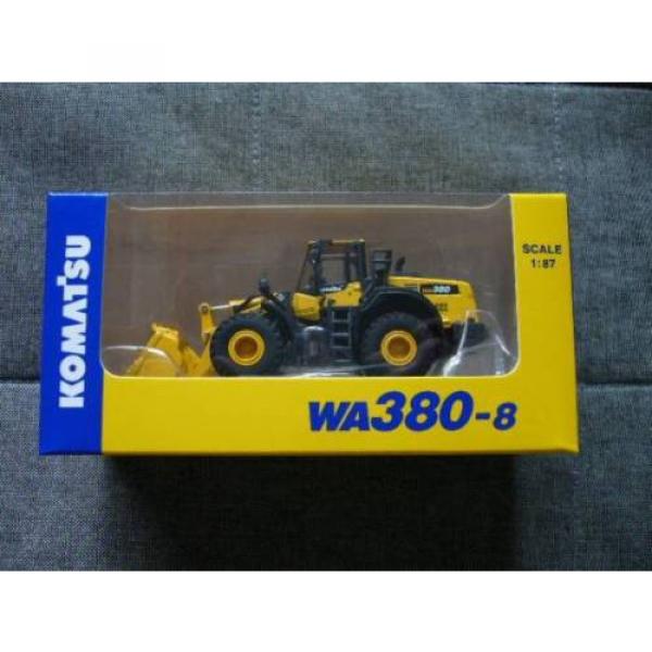 NEW Komatsu Official Wheel Loader diecast model WA380-8 1/87 F/S from JAPAN #2 image