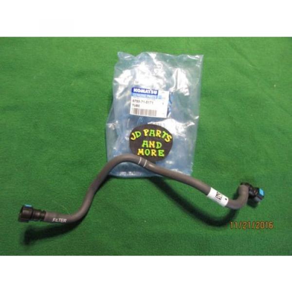 NEW OEM KOMATSU LOADER FUEL LINE 6755-71-5171  WA270-7, WA320-7, WA380-7 #1 image