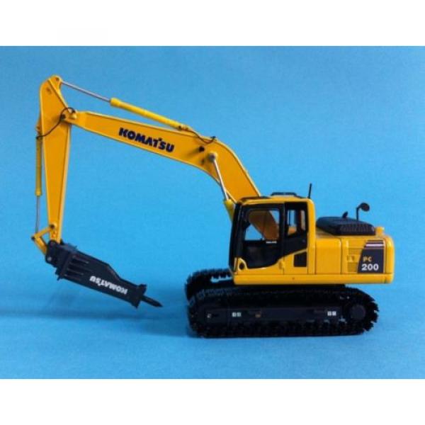 1/50 Komatsu PC200 Drill Diecast Metal model #3 image