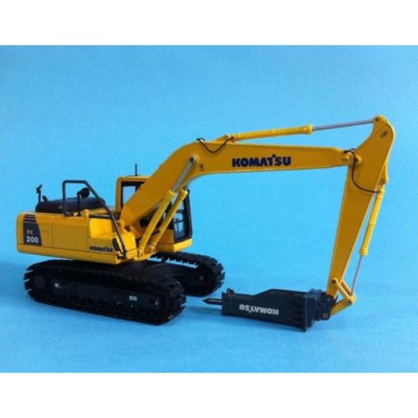 1/50 Komatsu PC200 Drill Diecast Metal model #4 image