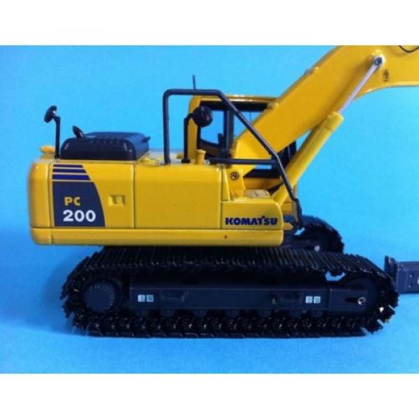 1/50 Komatsu PC200 Drill Diecast Metal model #6 image