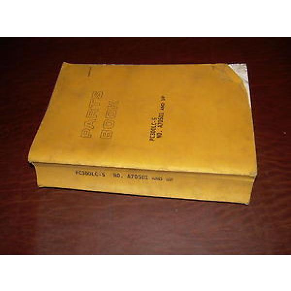 KOMATSU 300 PC300 -5  EXCAVATOR PARTS CATALOG BOOK MANUAL S/N A70501 #1 image