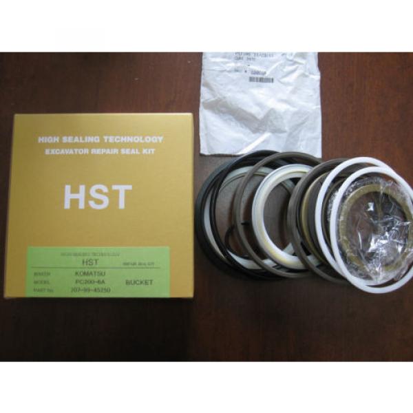 Komatsu PC200-6 BUCKET CYLINDER SEAL KITS 707-98-45250 #1 image