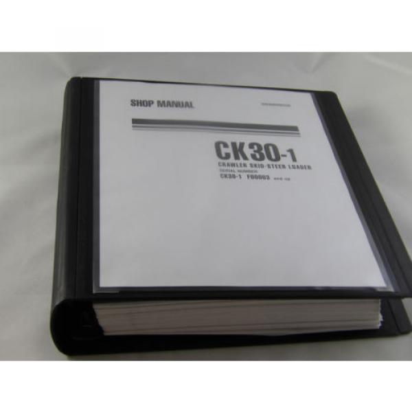 Komatsu CK30-1 Crawler Skid-Steer Track Loader Shop Repair Service Manual #4 image