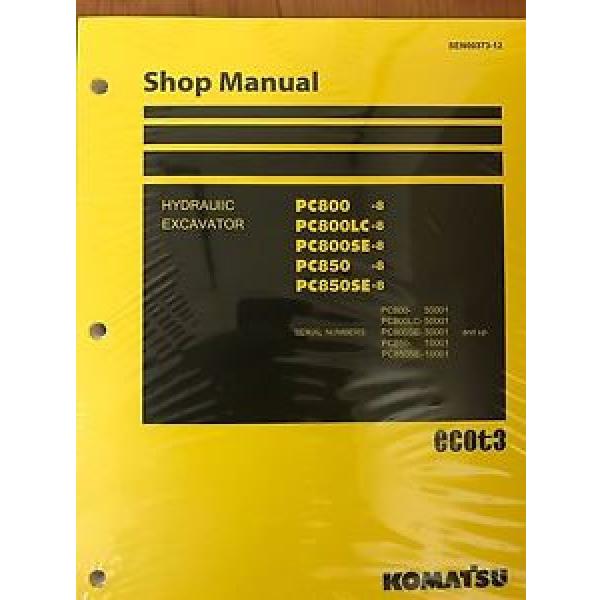 Komatsu PC800-8 PC800LC-8 PC800SE-8 PC850-8 PC850SE-8 Repair Manual Shop #1 image