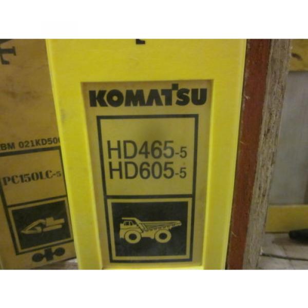 Komatsu HD465-5 HD605-5 Dump Truck Repair Shop Manual #1 image