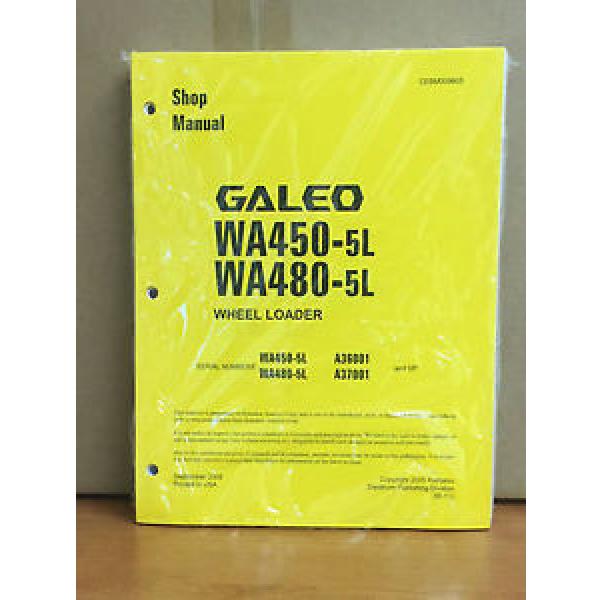 Komatsu Galeo WA450-5L, WA480-5L Wheel Loader Shop Service Repair Manual #1 image