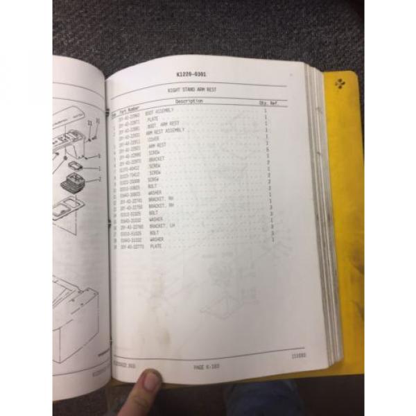 Komatsu PC200-6 Parts Manual #6 image