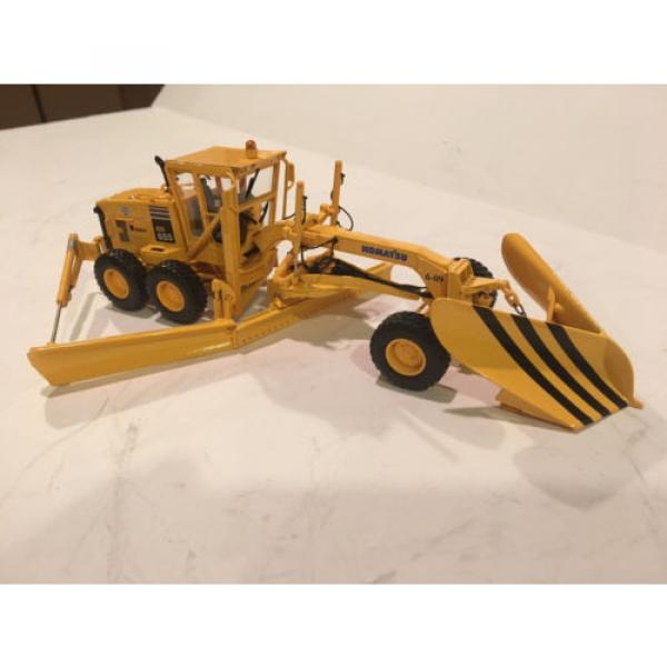 First Gear Conrad NZG Komatsu GD655 motorgrader with Snow Wing and V plow #1 image