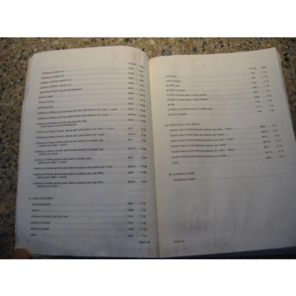 Komatsu PC02-1A Hydraulic Excavator Parts Book (English) #11 image