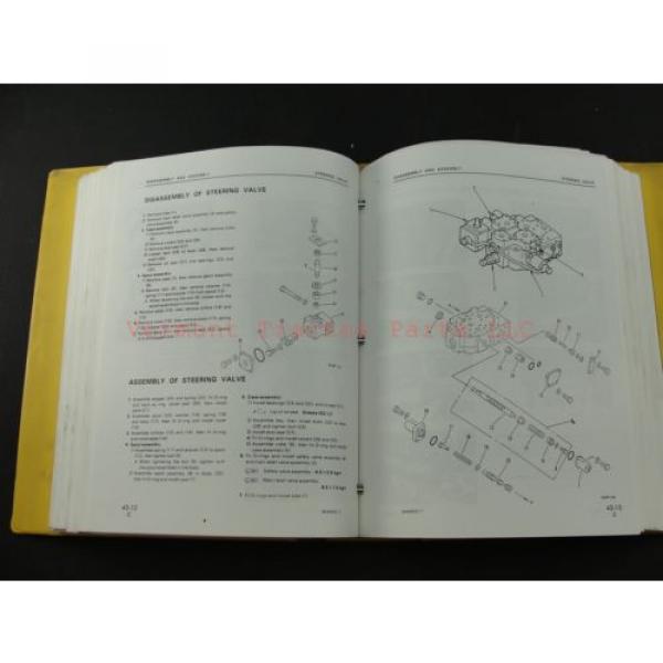 Komatsu WA400-1 wheel Loader service shop repair manual SEBM04240106 #6 image