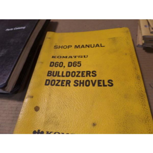 KOMATSU D60 D65 BULLDOZER DOZER SHOVELS SHOP MANUAL S/N 20006 &amp; UP #1 image