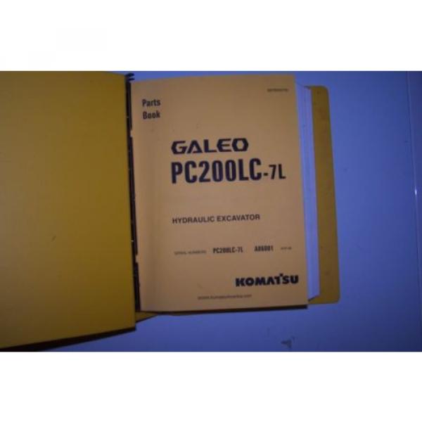 Komatsu PC200LC-7L Parts Manual #1 image