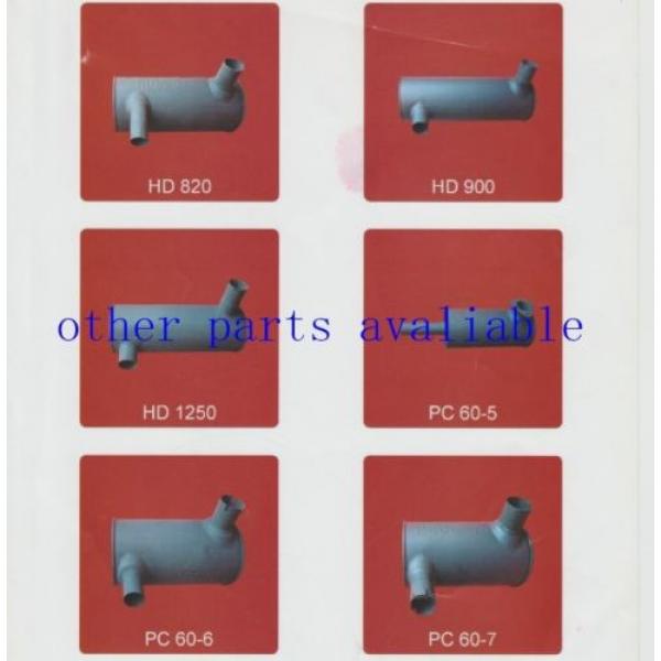 6738-11-5510 MUFFLER FITS KOMATSU PC200-7 PC210-7 PC220-7 PC230-7 PC240-7 6D102 #7 image