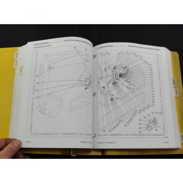 Komatsu Galeo PC200LC-7L excavator service shop repair manual CEBM005805 #7 image