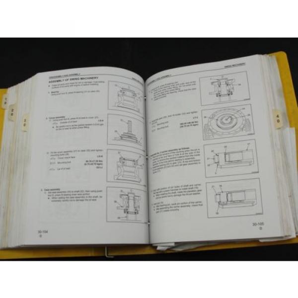 Komatsu PC300LC-6 PC300HD-6 excavator service shop manual CEBM3006C2 #7 image