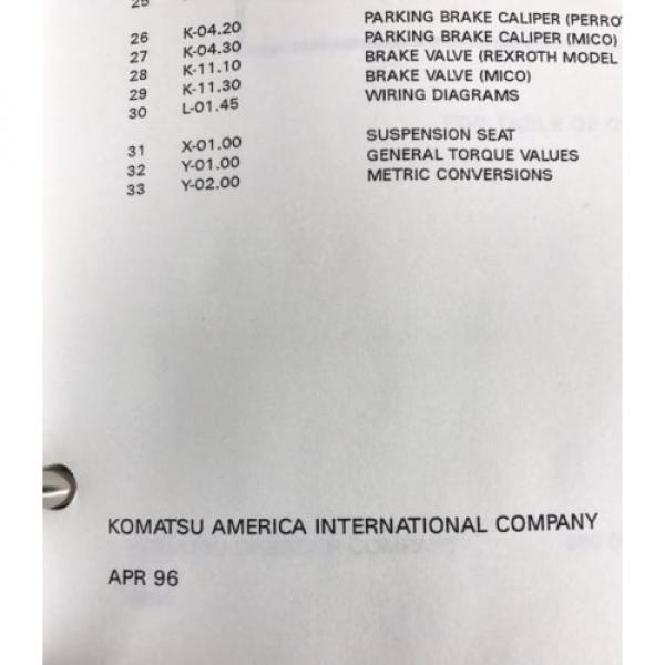 Galion 830 850 870 Komatsu Dresser Motor Grader Shop Service Manual cebmg58112 #5 image