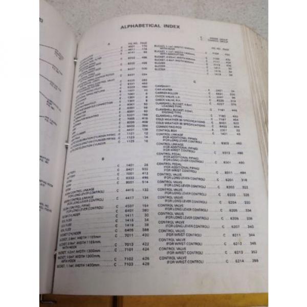 Komatsu PC220-3,PC220LC-3 Hydraulic Excavator Parts Book PEPE02060301 #3 image