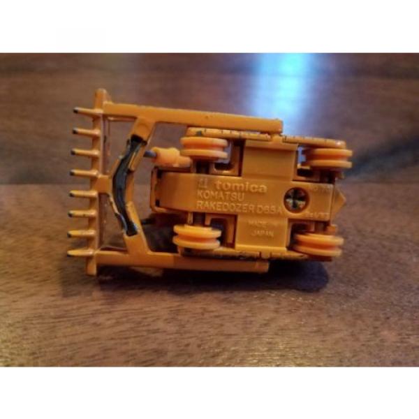 Vintage Tomica #70 Komatsu Rakedozer D65A Bulldozer Die Cast Car!! #10 image